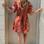 Entro | Maisie Puff Sleeve Floral Dress | Sweetest Stitch Boutique RVA