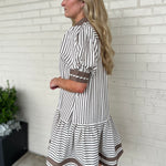 Entro | Adelaide Striped Mini Dress | Sweetest Stitch Boutique