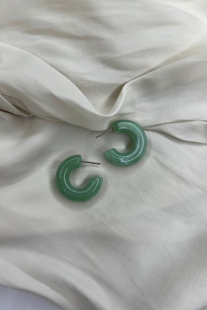 Colorful Acrylic Mini Hoops | Sweetest Stitch Online Boutique