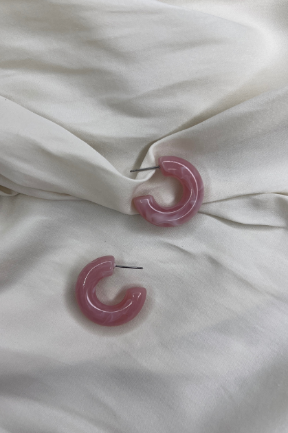 Colorful Acrylic Mini Hoops | Sweetest Stitch Online Boutique