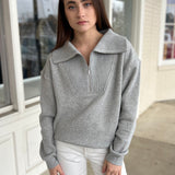 Z Supply| Gray Sonata Sweatshirt | Sweetest Stitch Boutique