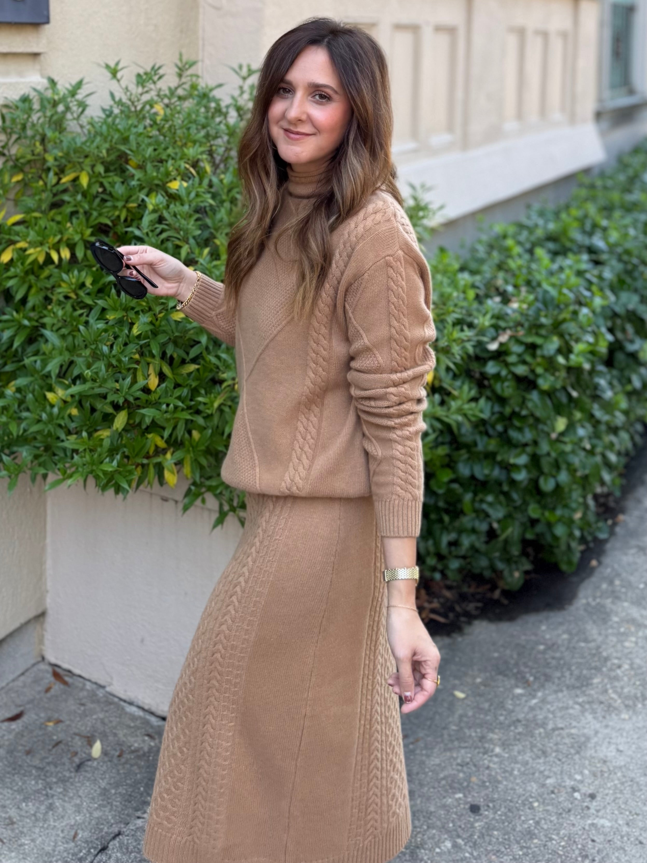Current Air | Lana Mock Neck Sweater | Sweetest Stitch Boutique