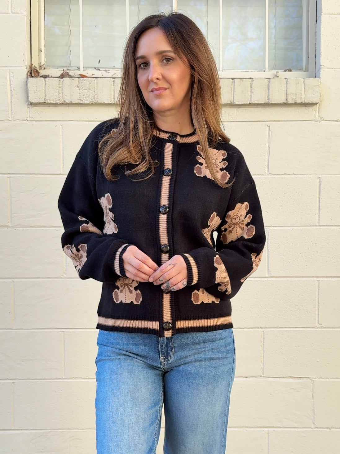 THML | Harmony Button Front Sweater | Sweetest Stitch Boutique