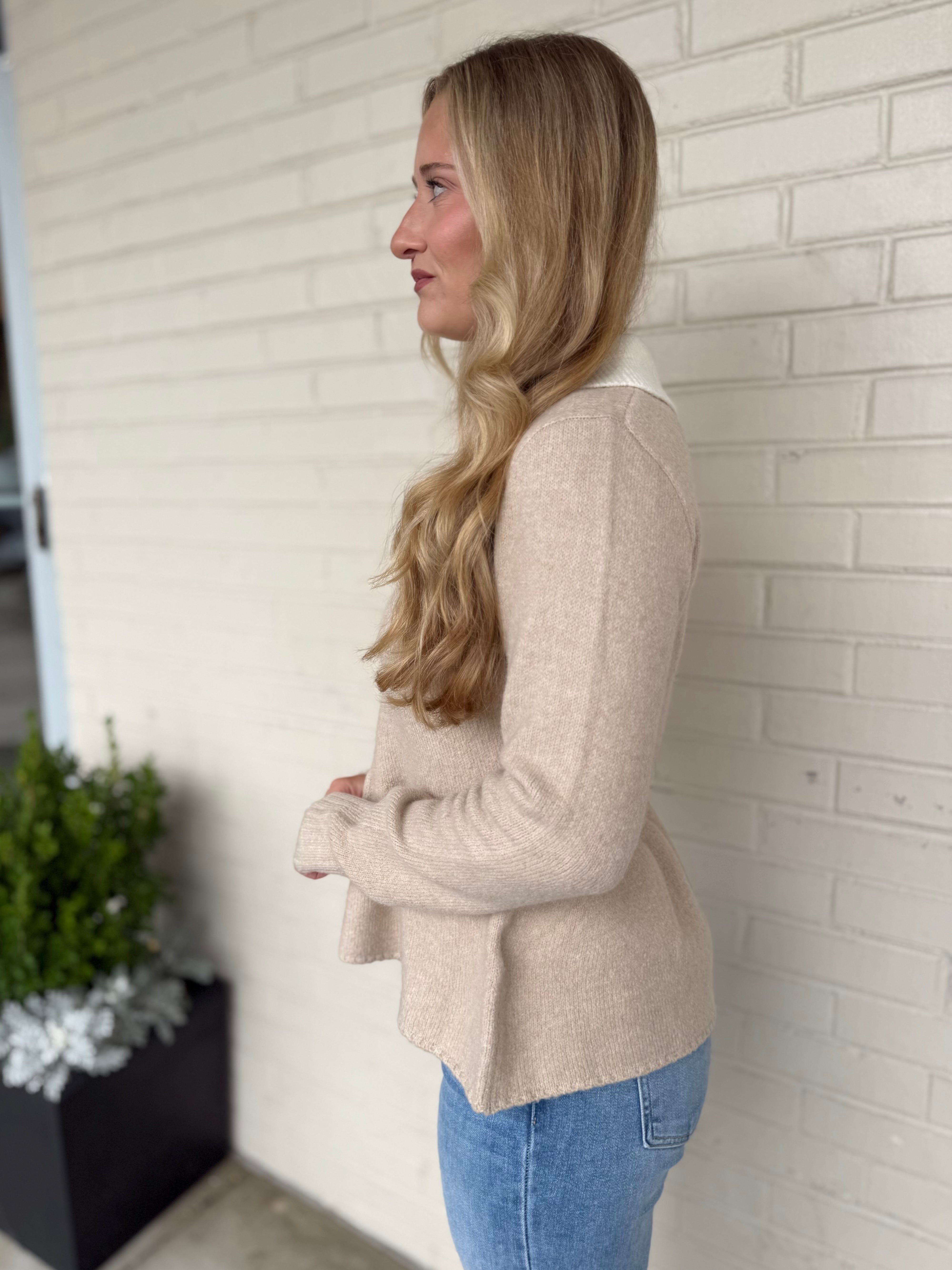 Aaron & Amber | Madeline Peplum Sweater | Sweetest Stitch Boutique