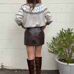 Olivaceous | Selena Faux Leather Mini Skirt | Sweetest Stitch Boutique