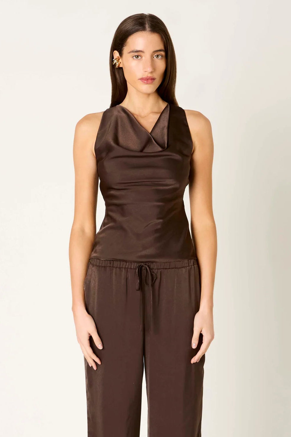NIA | Cosimo Sleeveless Cowl Neck Top | Sweetest Stitch Boutique