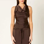 NIA | Cosimo Sleeveless Cowl Neck Top | Sweetest Stitch Boutique