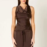 NIA | Cosimo Sleeveless Cowl Neck Top | Sweetest Stitch Boutique