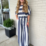Miou Muse | Delaney Wide Leg Striped Pants | Sweetest Stitch Boutique