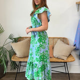 Entro | Gigi Floral Midi Dress | Sweetest Stitch Boutique Richmond