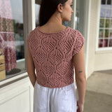 Kendra Crochet Knit Top