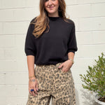 Miou Muse | Sleeveless Knit Top - Black | Sweetest Stitch Boutique