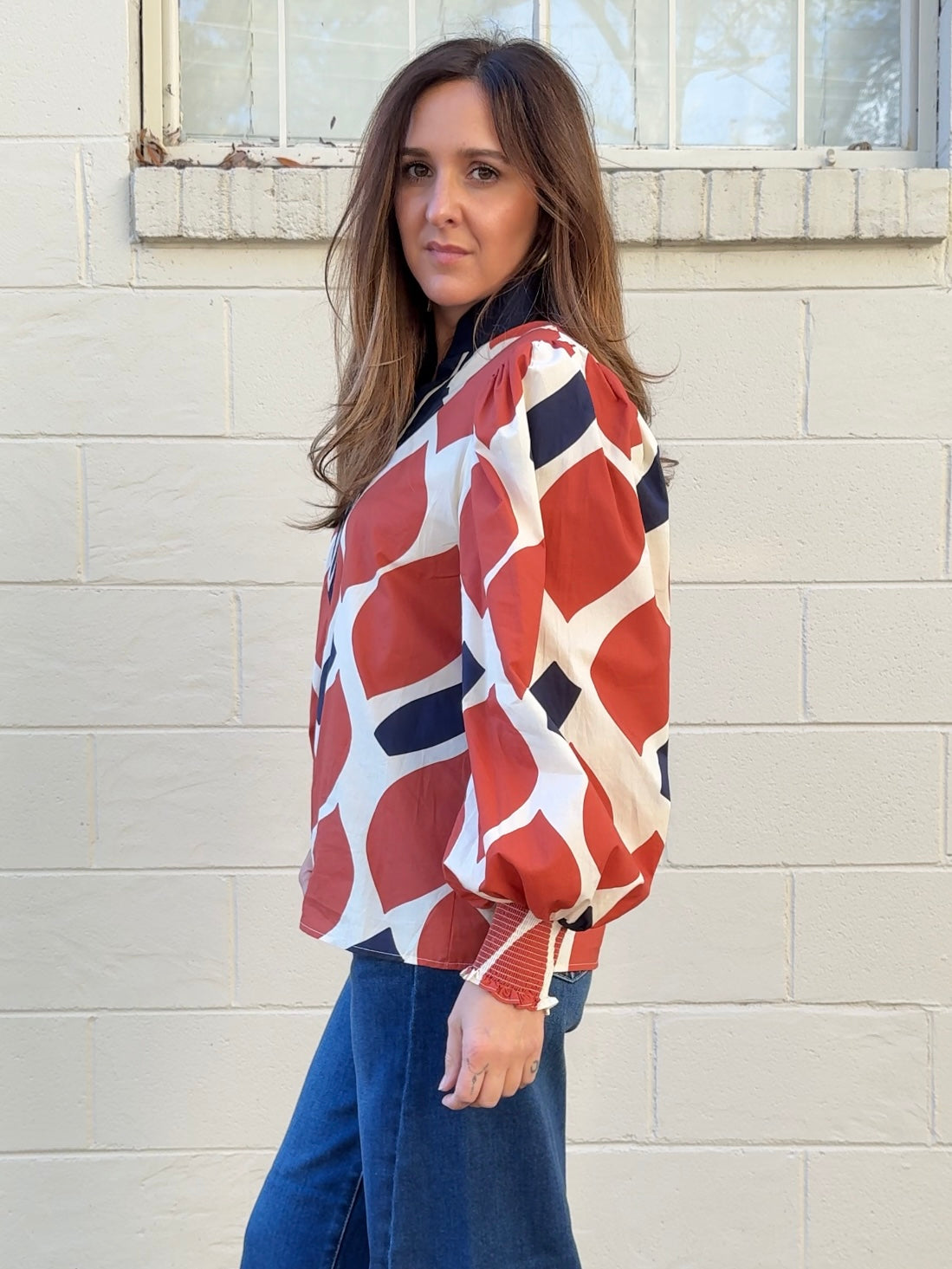 Entro | Denver V-Neck Top | Sweetest Stitch Boutique Richmond