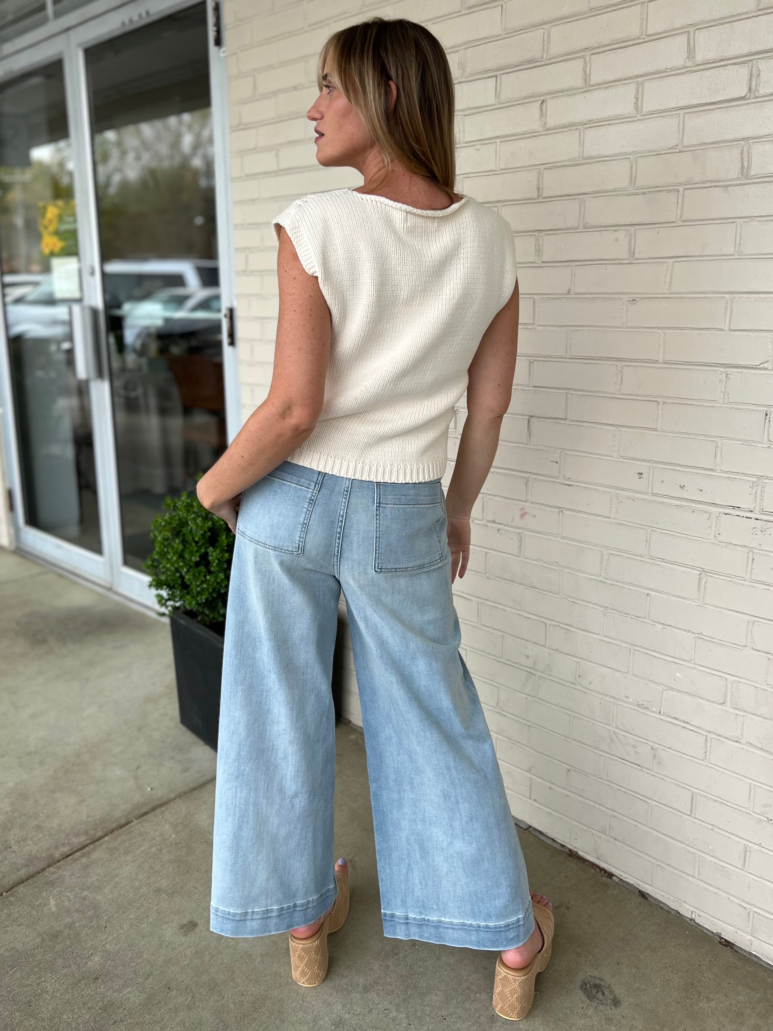 Miou Muse | Lainey Wide Leg Pants | Sweetest Stitch Boutique