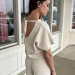 Miou Muse | Morgan Short Sleeve Knit Top | Sweetest Stitch