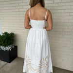Lalavon | Jax Off White Midi Dress | Sweetest Stitch Boutique