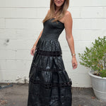 Strut & Bolt | Khloe Strapless Faux Leather Dress | Sweetest Stitch