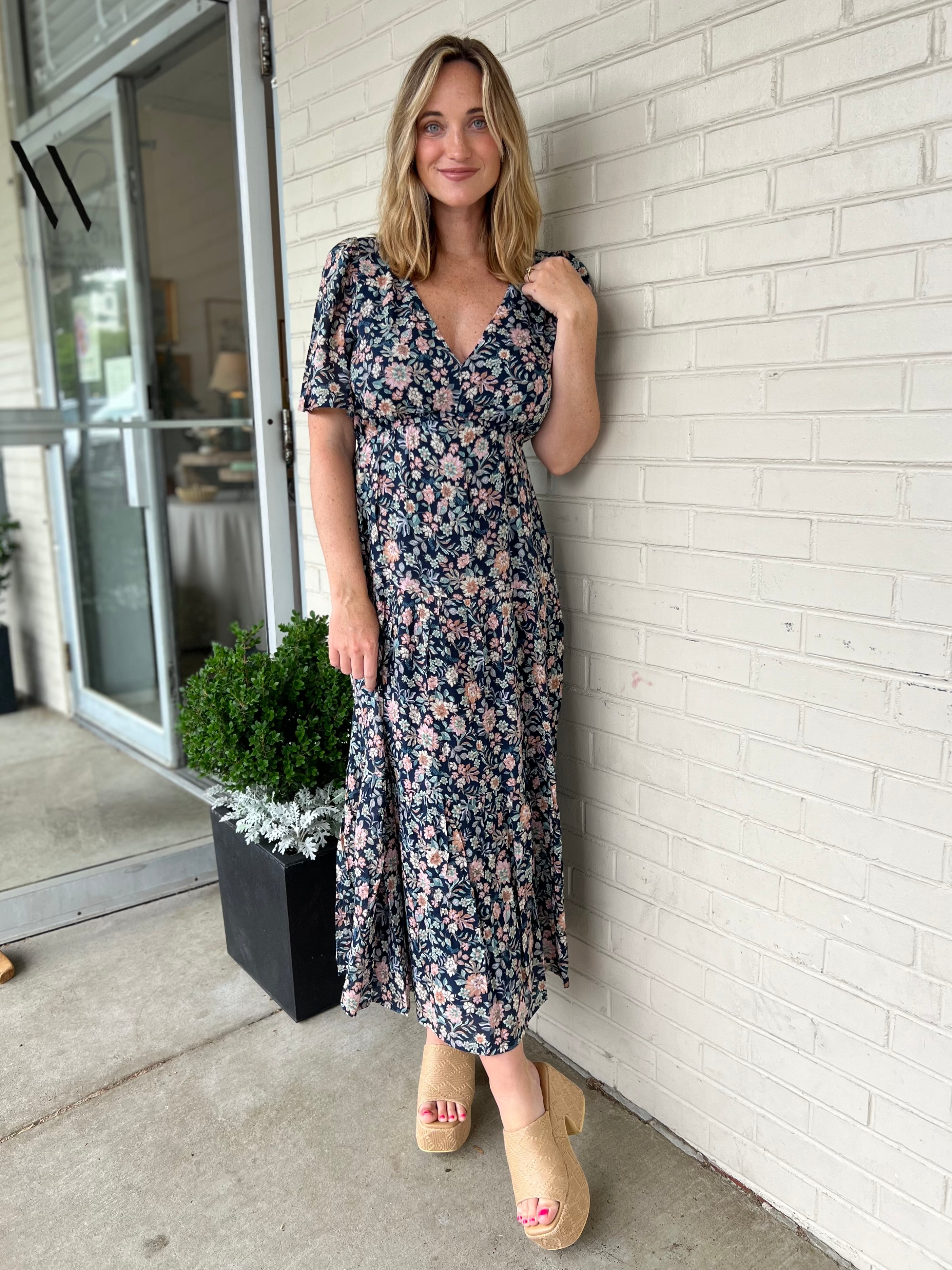 Z Supply | Kat Printed Midi Dress | Sweetest Stitch Boutique Richmond