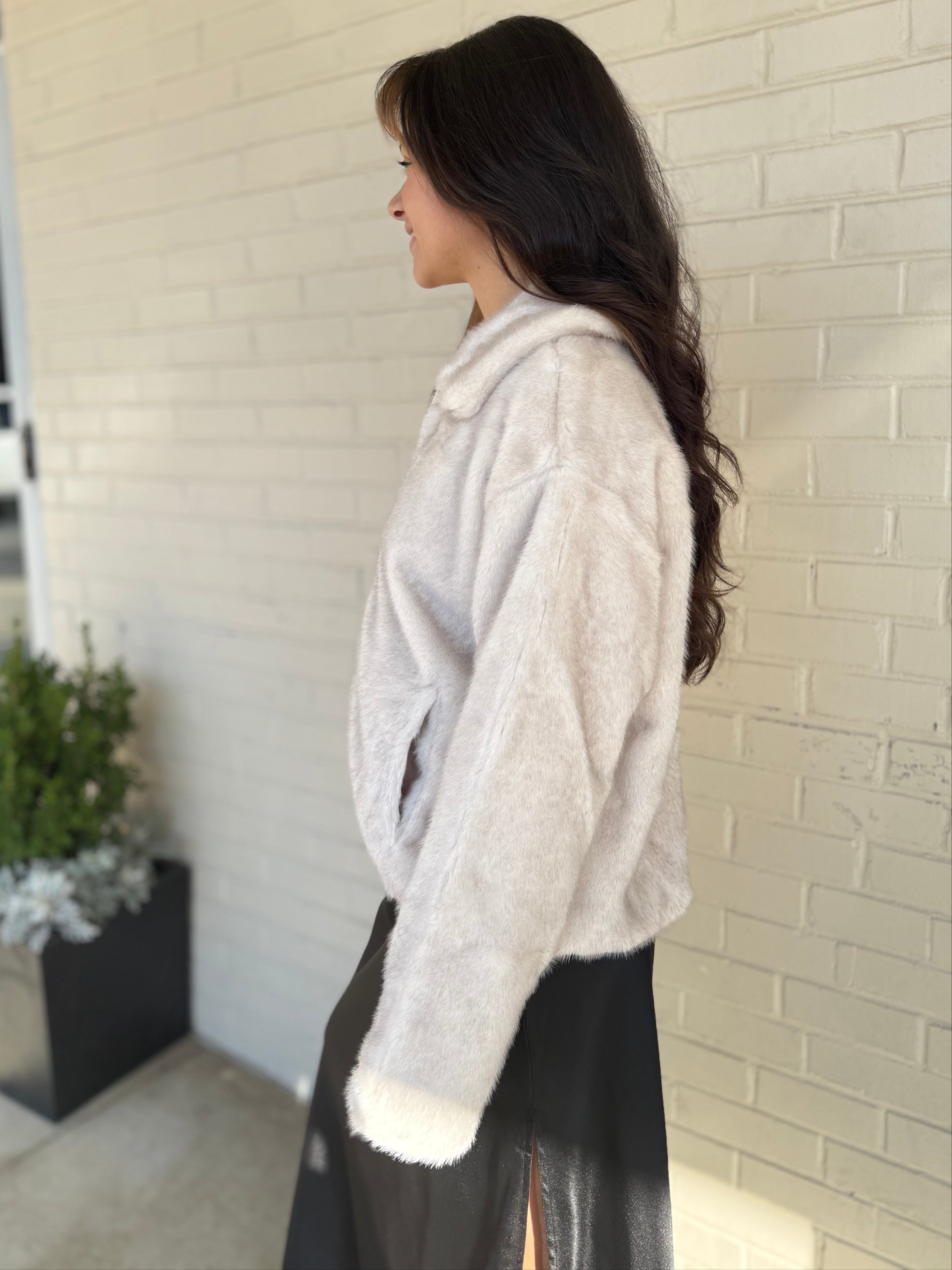 Z Supply | Amethyst Faux Fur Jacket | Sweetest Stitch