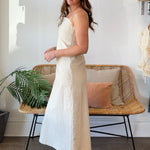 Miou Muse | Rosie Button Detail Midi Dress | Sweetest Stitch