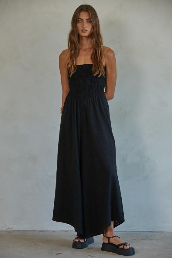 By Together | Black Strapless Jumpsuit | Sweetest Stitch Online Shop