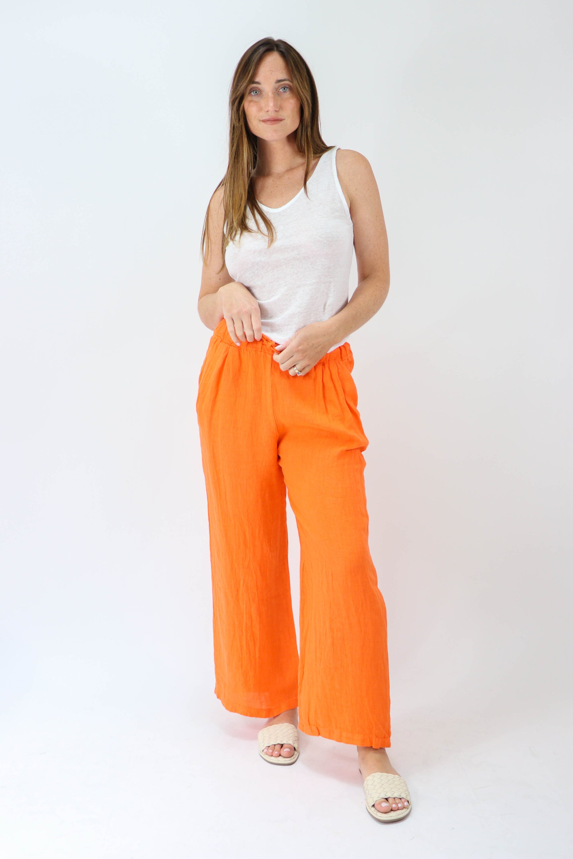 Wide Leg Linen Pants | Sweetest Stitch Women's Boutique