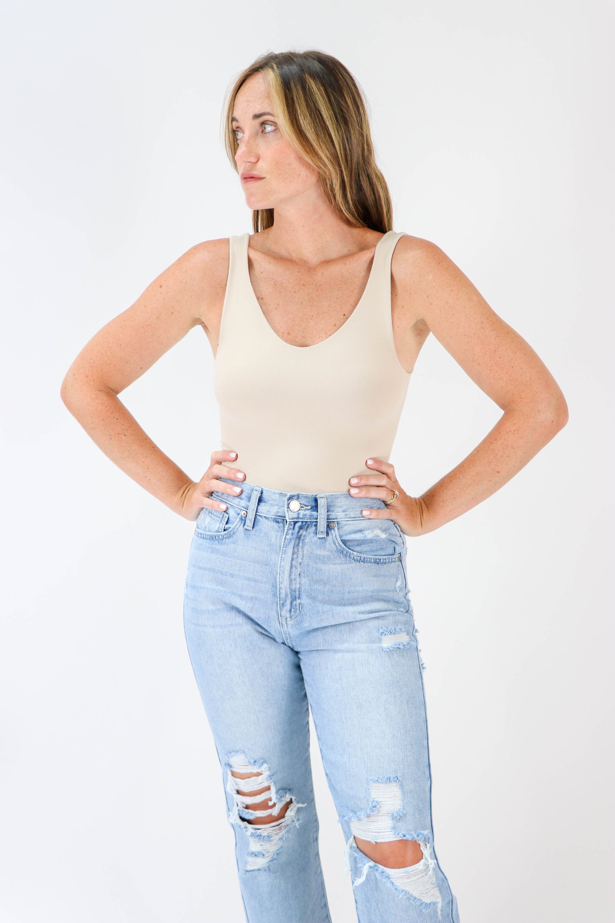 By Together | V-Neck Bodysuit | Sweetest Stitch Boutique