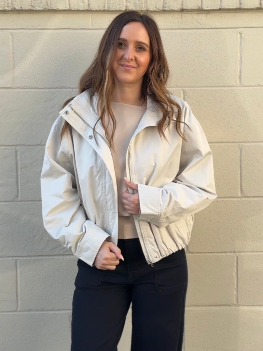 ASTR The Label | Arisbeth Bubble Hem Jacket | Sweetest Stitch