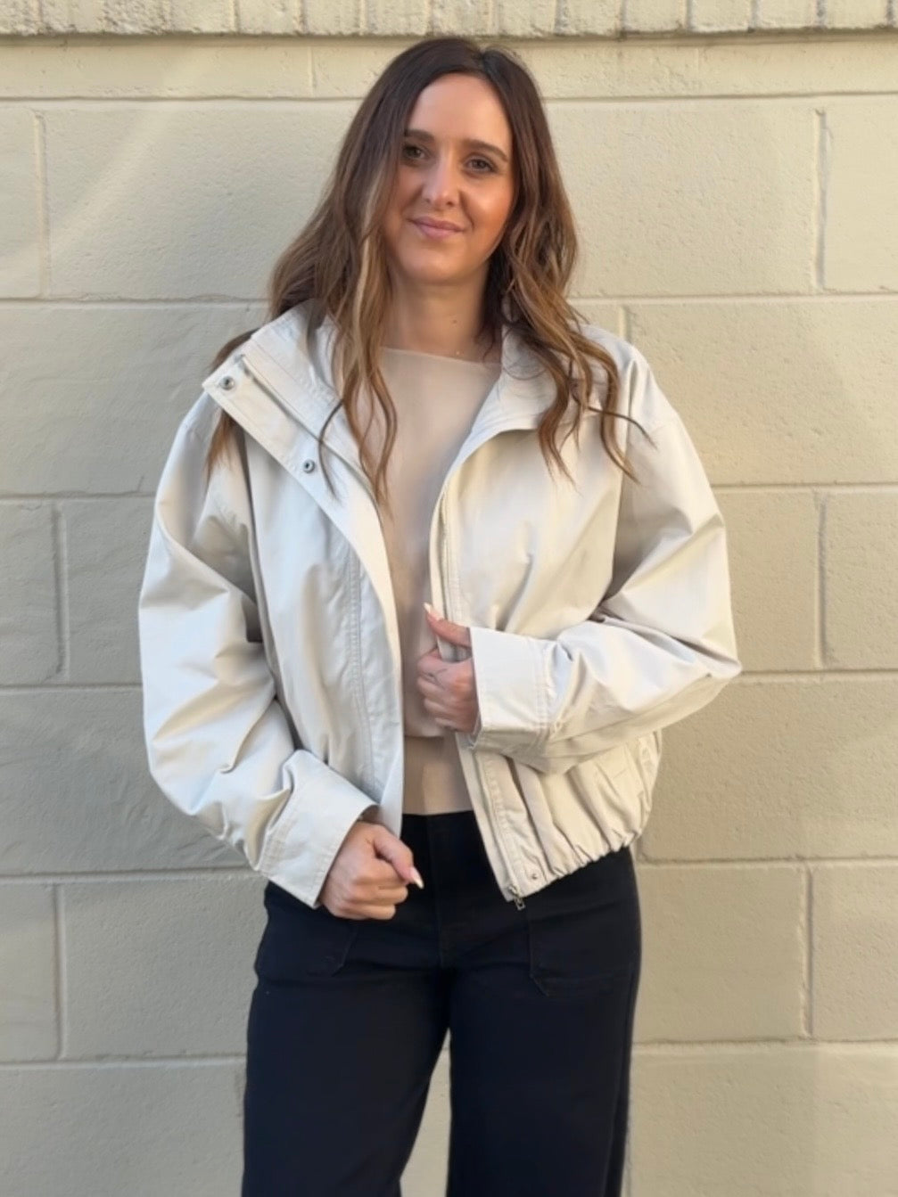 ASTR The Label | Arisbeth Bubble Hem Jacket | Sweetest Stitch