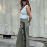 Able | Chloe Lace Detail Pants | Sweetest Stitch Boutique Richmond VA