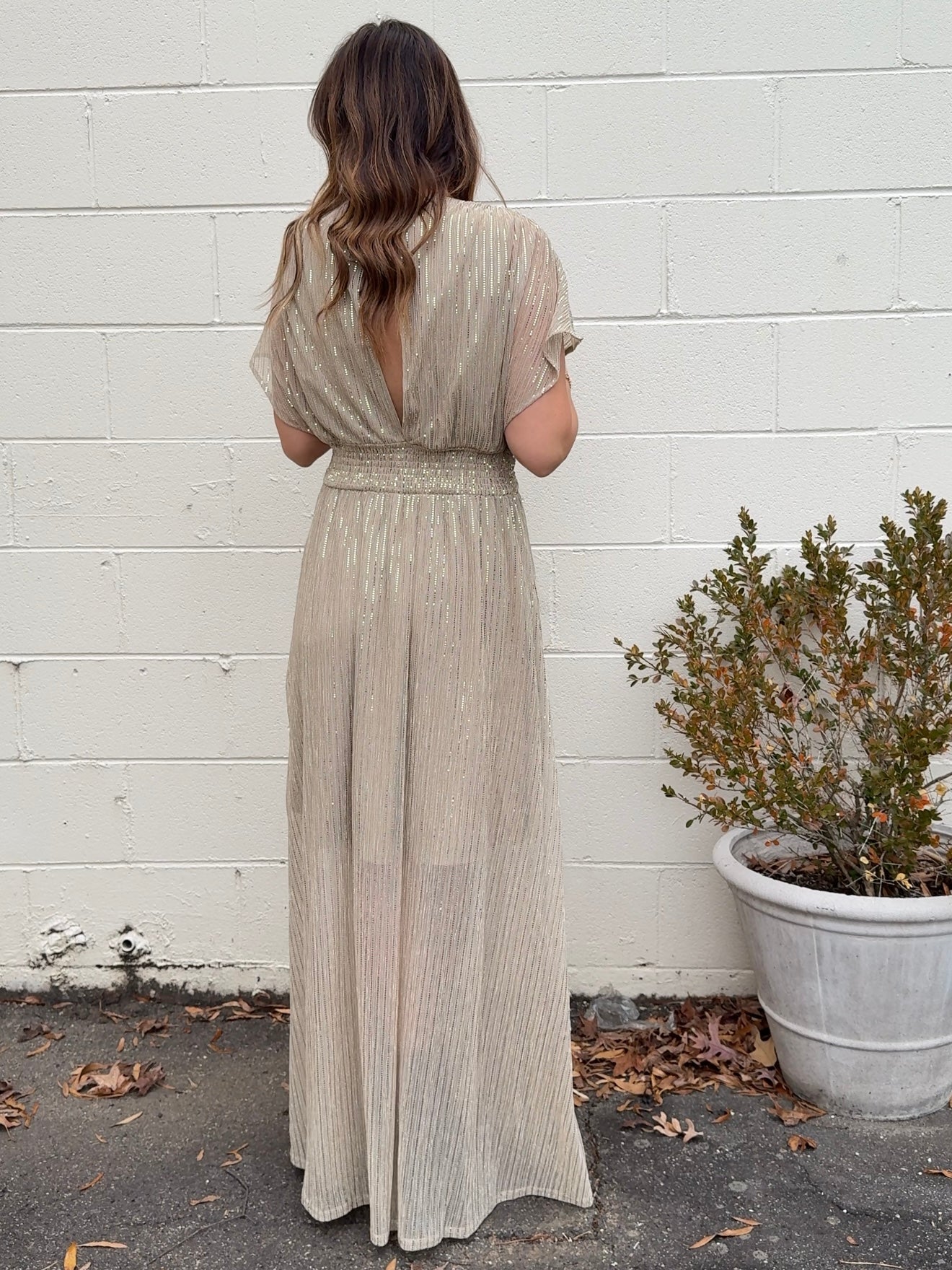 Dress Forum | Alaina Metallic Maxi Dress | Sweetest Stitch Boutique