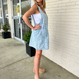Entro | Blue Denim Leopard Dress | Sweetest Stitch Boutique
