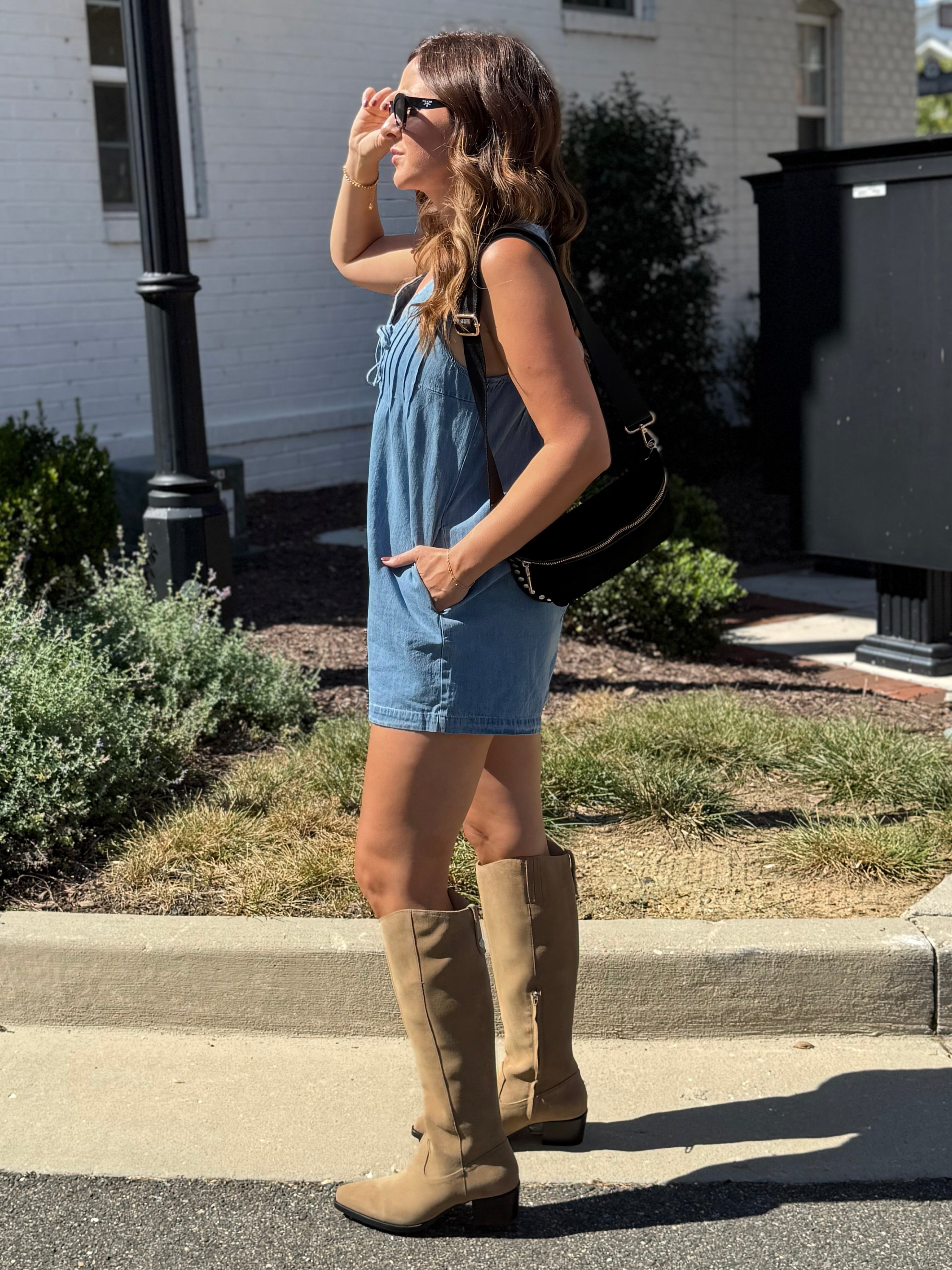 Storia | Esther Sleeveless Denim Romper | Sweetest Stitch Boutique