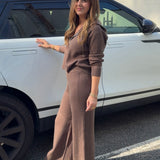 Current Air | Cruz Wide Leg Knit Pants | Sweetest Stitch Boutique RVA