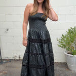 Strut & Bolt | Khloe Strapless Faux Leather Dress | Sweetest Stitch