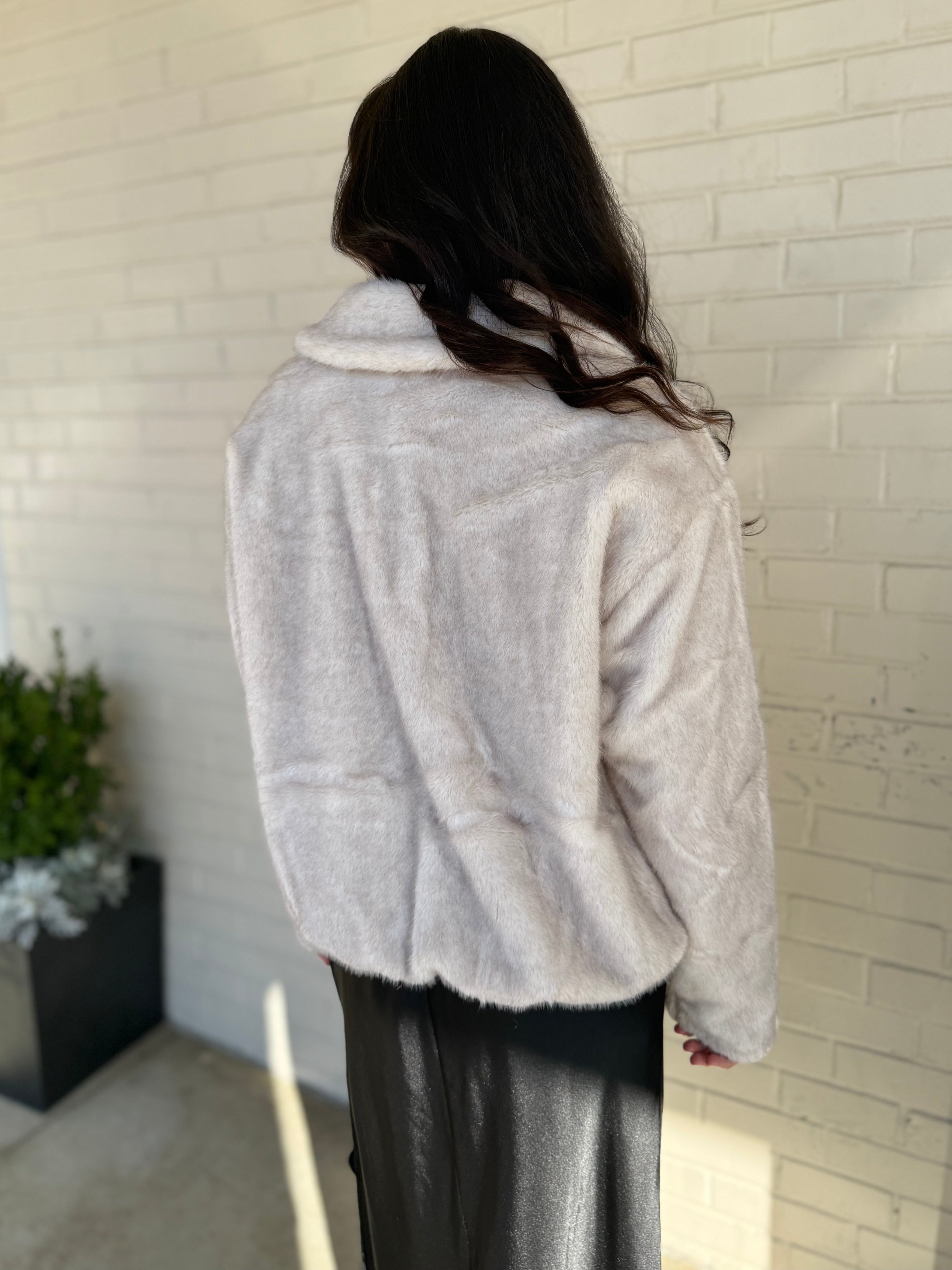 Z Supply | Amethyst Faux Fur Jacket | Sweetest Stitch