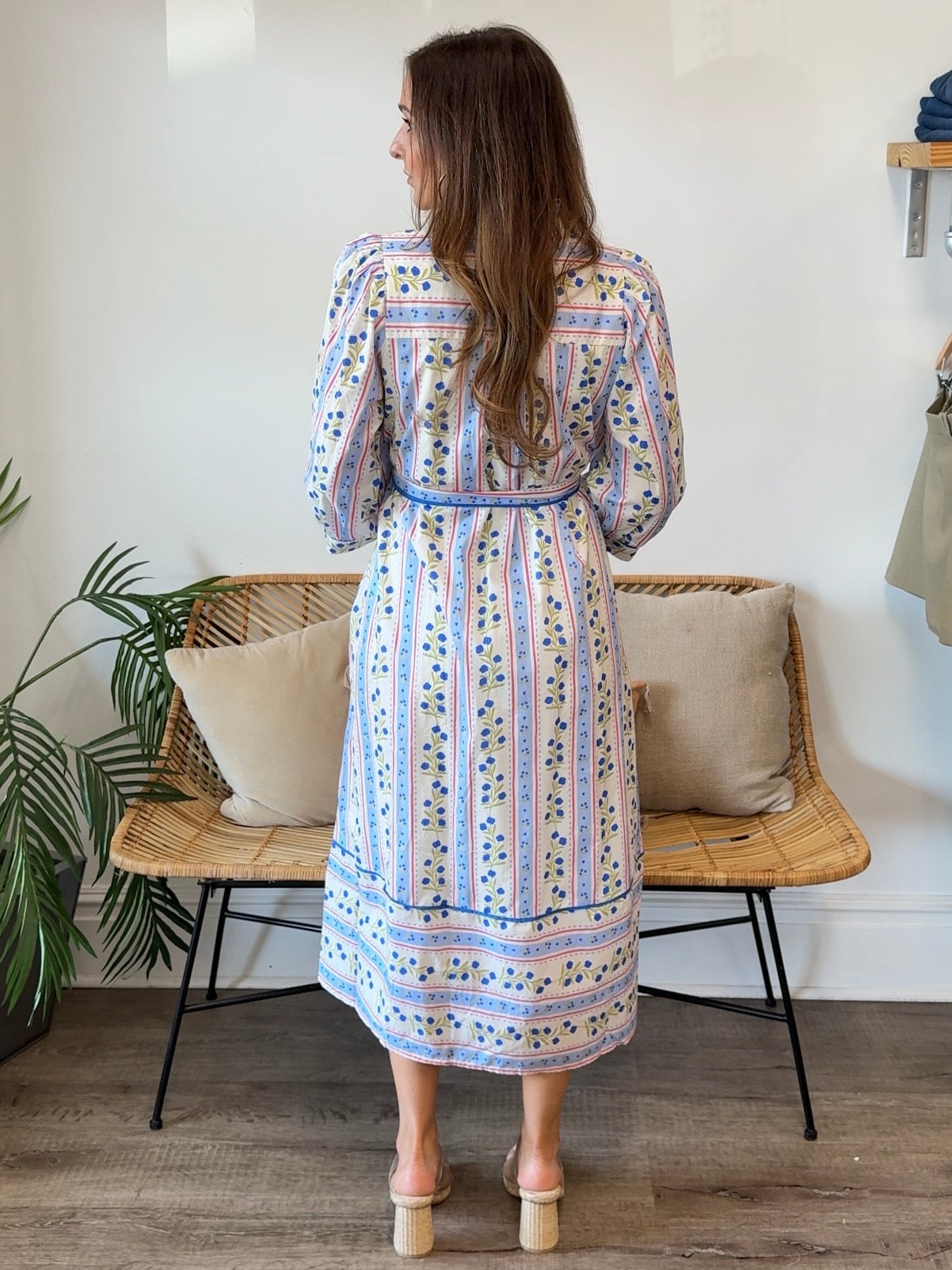 Entro | Shelley Floral Midi Dress | Sweetest Stitch Boutique Richmond