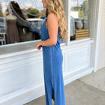 Z Supply | Palisades Jersey Denim Dress | Sweetest Stitch