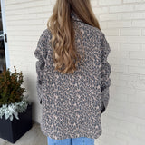 Hidden | Chrissy Leopard Button Up Jacket | Sweetest Stitch