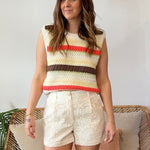 THML | Haisley Striped Sleeveless Top | Sweetest Stitch Boutique