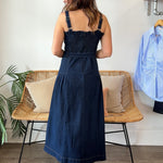 Moon River | Ensley Denim Midi Dress | Sweetest Stitch Boutique