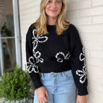 Strut & Bolt | Saylor Floral Embroidered Sweater | Sweetest Stitch