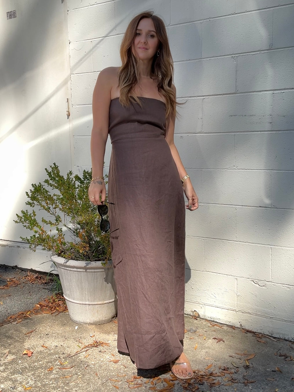 Olivaceous | Kendra Strapless Maxi Dress | Sweetest Stitch