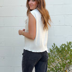 Grade & Gather | Maren Mock Neck Sleeveless  Top | Sweetest Stitch