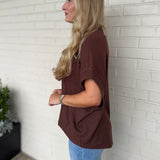 Entro | Noelle Mock Neck Top | Sweetest Stitch Boutique Richmond