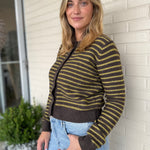 Grade & Gather | Evangeline Striped Cardigan | Sweetest Stitch