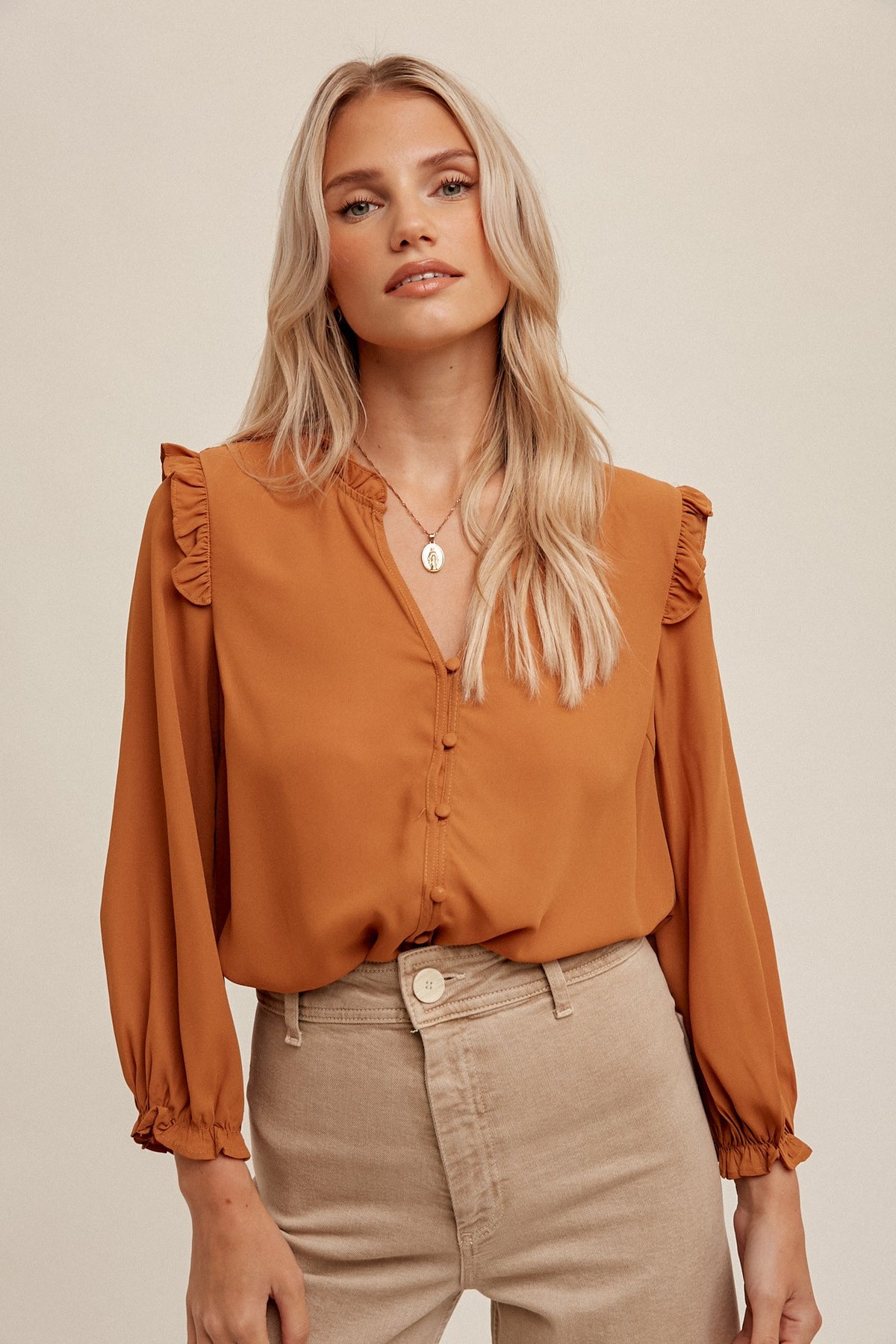 Hem &amp; Thread | Long Sleeve Blouse for Fall | Sweetest Stitch Online
