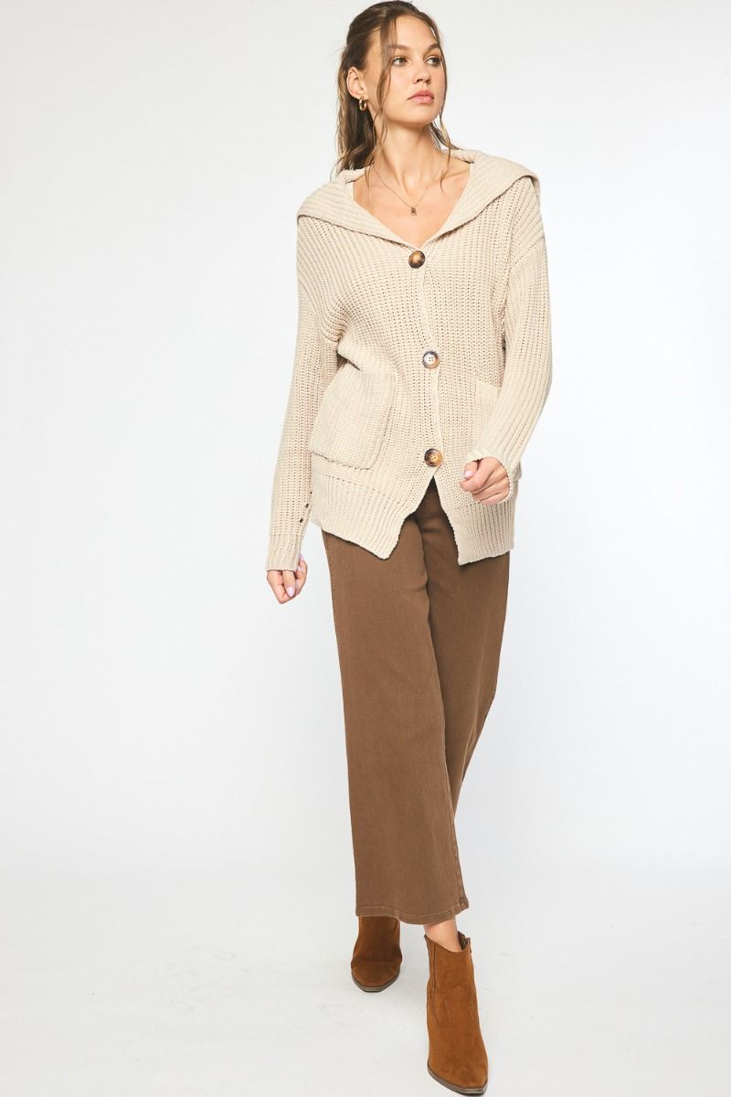 Entro | Button Front Cardigan | Sweetest Stitch Online Boutique