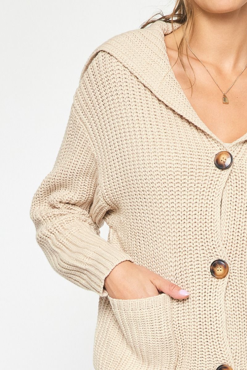 Entro | Button Front Cardigan | Sweetest Stitch Online Boutique
