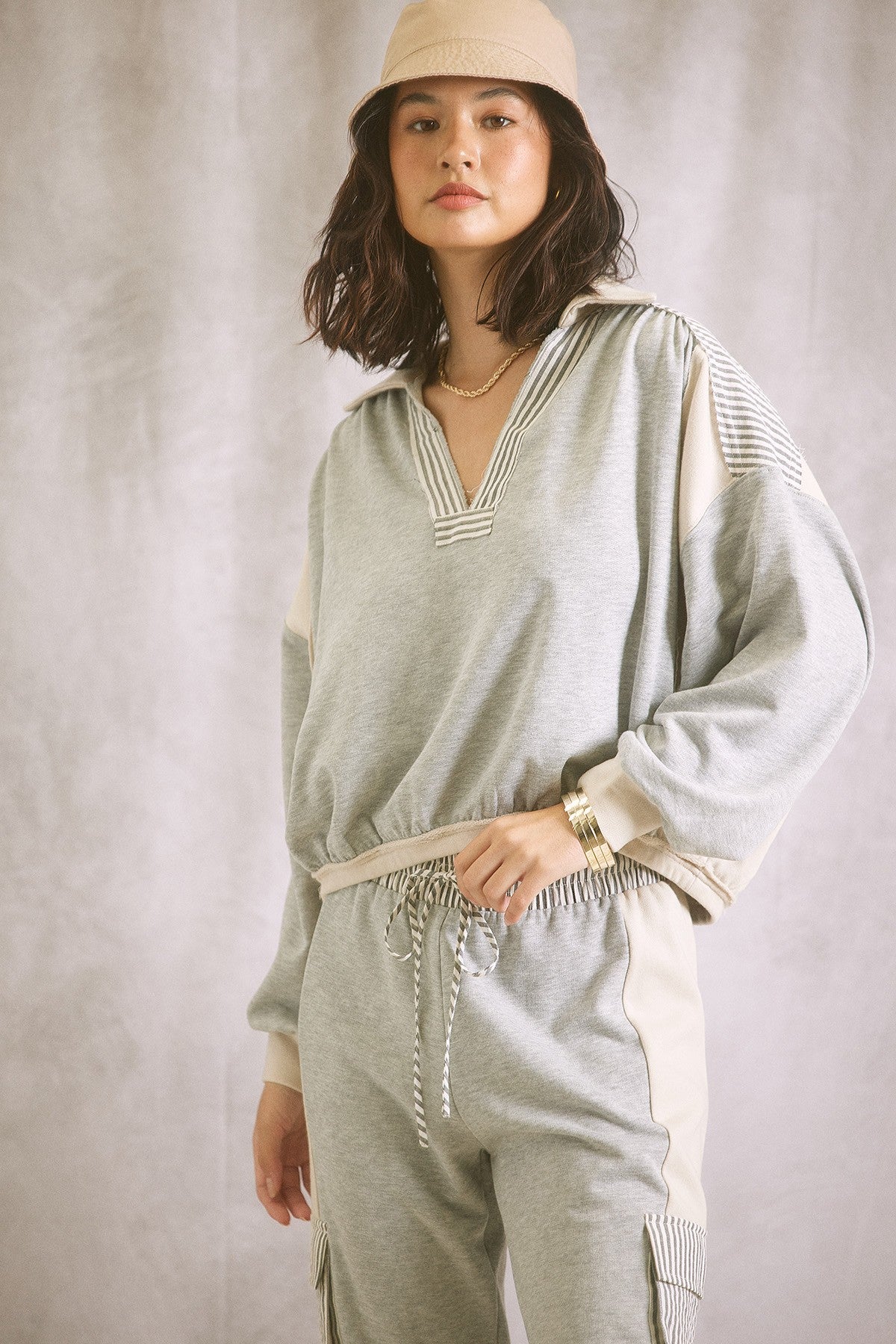 Illa Illa | Soft Knit Collar Top | Sweetest Stitch Women&#39;s Boutique